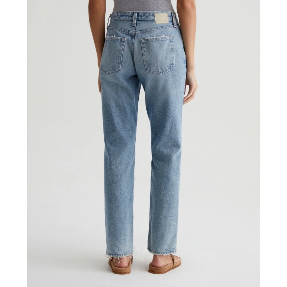 ✨NWT✨ AG Adriano Goldschmied Remy Low Rise Boxy Straight Jeans in Idyllic Sz 29 - Picture 9 of 11